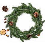 10Inch Artificial Pine Needles Flower