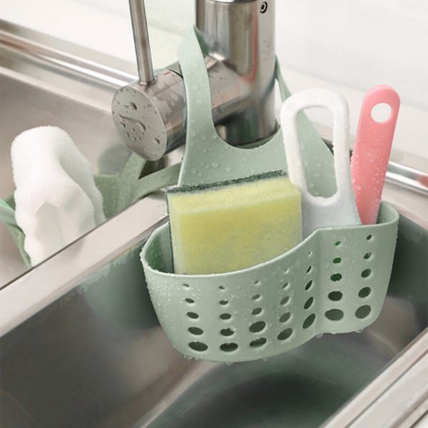 Sink Shelf Soap Sponge Drain Rack - Image 2