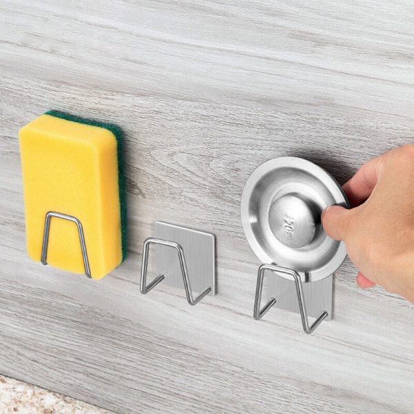 Kitchen Sponges Self Adhesive Sink Drain - Image 4