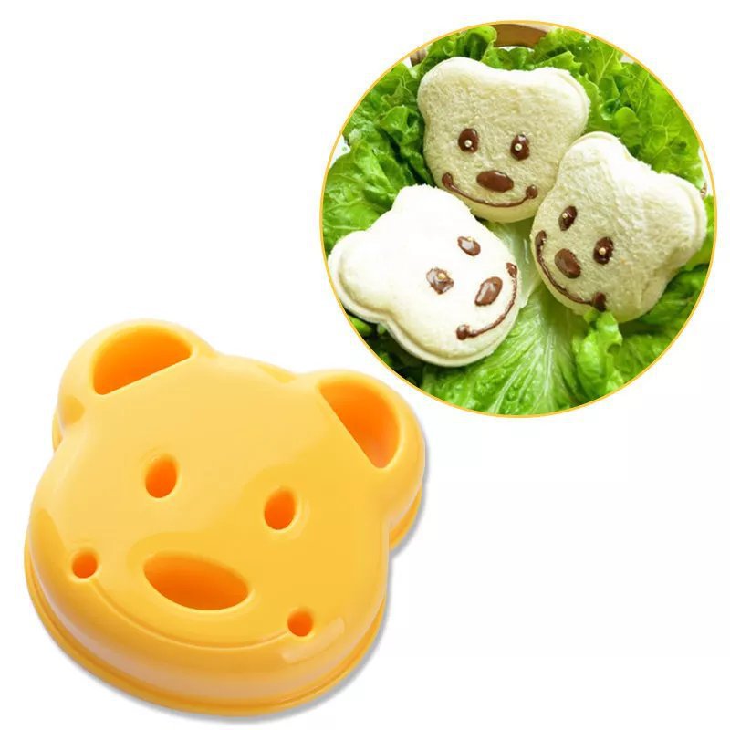 Bear Shape Sandwich Mold Bread Biscuits