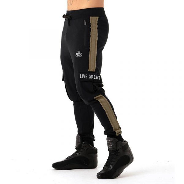 Men Pants Fitness Casual Pants - Image 2