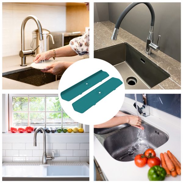 Silicone Faucet Mat Faucet Water Catcher Mat - Image 3