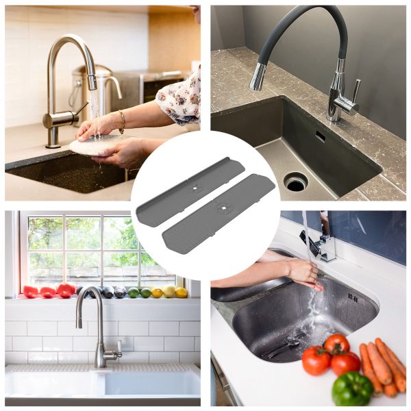Silicone Faucet Mat Faucet Water Catcher Mat - Image 5